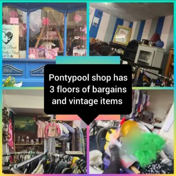 Image from Jayne's Baby Bank (main page), 31 Aug 2024: Pontypool shop has 3 huge floors bursting with bargains, vintage and second hand items! We have a play room with a giant castle and a pound 