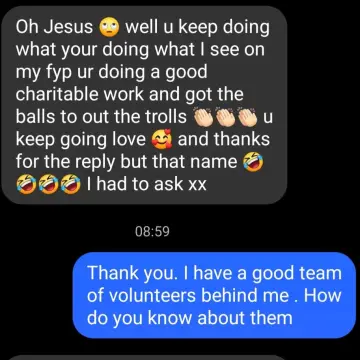 Image from Jayne's Baby Bank (main page), 15 Oct 2025: Another lovely review. Trolls names go before them . You think they would have grown out of it by now.
