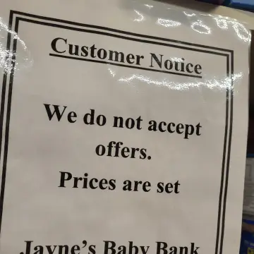 Photo from Jayne's Baby Bank (main page), 10 Nov 2024: Volunteers & Customers We do not accept offers or discounts or bulk deals. We are NOT A CHARITY SHOP OR A CAR BOOT SALE. WE ARE A NOT FOR PR