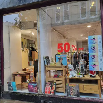 Photo from Jayne's Baby Bank (main page), 8 Nov 2024: Happy Wonka Ticket Day ' show staff your golden ticket to give you 50% discount off the 50% sale price* *some exclusions Haunted dolls Exemp