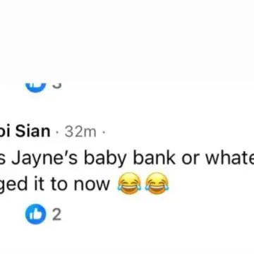 Image from Jayne's Baby Bank (Main Historical Profile), 19 Jan 2026: Looking for a business or personal address of this individual please guys as this individual has had 48 hours to apologise but accused us of