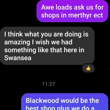 Image from Jayne's Baby Bank (Main Historical Profile), 14 Jan 2024: Lovely message from a Mum I Swansea this morning. We provide 0-12 bundle of essential clothes free to every mother in Wales.