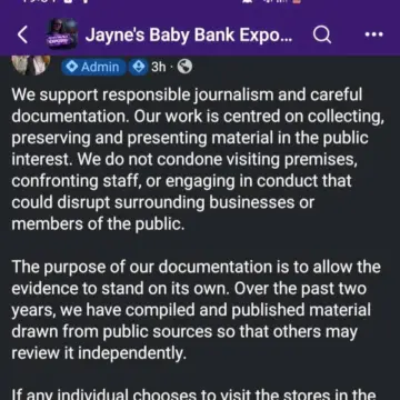 Image from Jayne's Baby Bank (Main Historical Profile), 25 Feb 2026: I don't want to keep on about the haters - but I think these two screenshot prove that they have been targeting us for over 2 years trying t