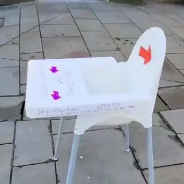 Image from Jayne's Baby Bank (Main Historical Profile), 20 Nov 2025: Our high chair that we use a sign/prop has vanished off the highstreet yesterday keep you eye for or please. It hasn't been fly tipped befor