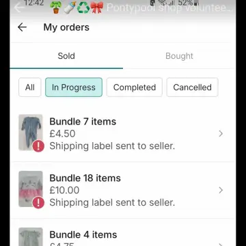 Image from Jayne's Baby Bank (main page), 3 Aug 2024: Once Sammy has posted these today - she would have made over £100 on vinted toward nappies :)