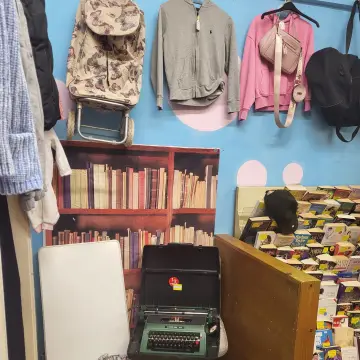 Image from Jayne's Baby Bank (main page), 26 Aug 2024: We officially have a 3 floor charity/foodbank Fundraising Shop! 4 floors if you count the tunnels in the basement!