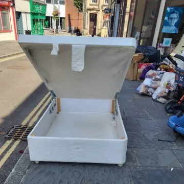 Image from Jayne's Baby Bank (main page), 17 Aug 2025: Comes in 2 pieces. No delivery or holding no mattress £20 please Pontypool shop