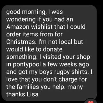 Image from Jayne's Baby Bank (main page), 12 Sep 2024: Another lovey review and a brilliant sal3 from Blackwood shop. £70 = 30 pack of nappies approx - that's 30 families helped ❤️🍼♻️🌎 Well done 