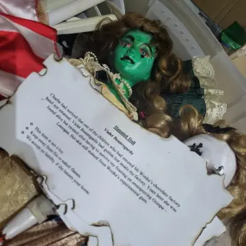 Image from Jayne's Baby Bank (main page), 29 Sep 2024: Sample of the haunted story - I think my parents and Dan have had way to much fun with these! 🤣🤣♻️🌏🍼♻️❤️🍼👻