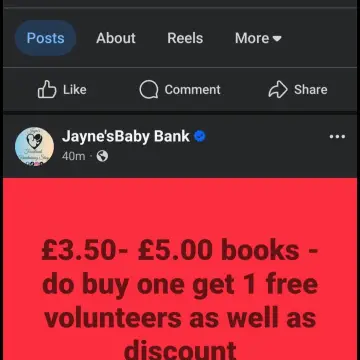 Photo from Jayne's Baby Bank (main page), 16 Sep 2025