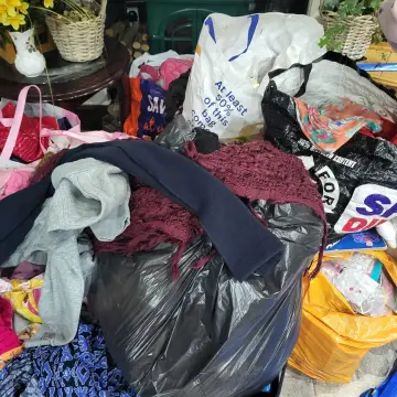 Photo from Jayne's Baby Bank (main page), 19 Mar 2025: My Mother & Father have been working all day on fixing, washing preparing donations to fundraise to help Mothers. Just for context my parent