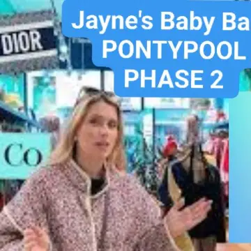Photo from Jayne's Baby Bank (main page), 29 Jan 2025: Pontypool phase 2 is all new with tags boutique, vintage designer, football & rugby and vintage sports brands and designer shoes. Pop in and
