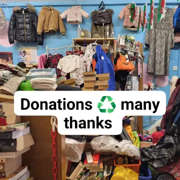 Image from Jayne's Baby Bank (main page), 12 Oct 2024: Free raffle for customers and donators. 50% off the 50% price voucher 10 winners. To be used by the end of October Just type yes please belo