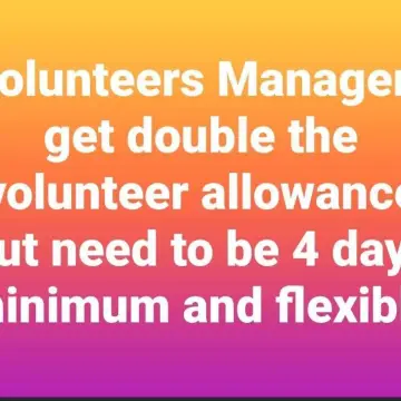 Photo from Jayne's Baby Bank (main page), 18 Apr 2025: Volunteers rates of allowance. ♻️♻️ONLY GRANTED IF HOURS ARE WORKED AND STAFF ARE WORKING.♻️♻️ They are the shift patterns to be entitled to