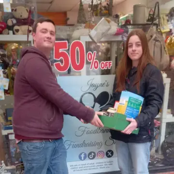Photo from Jayne's Baby Bank (main page), 14 Feb 2025: Blackwood shop will be opening their free cafe next week for customers and donators to have a sit down. Tea, coffee, squash, pop and biscuit