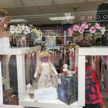 Image from Jayne's Baby Bank (main page), 11 Oct 2024: We have raised £30 so far towards are £230 goal for baby food jars! We have a lot of interest in the haunted dolls! £10 each all funds ringf