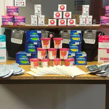Image from Jayne's Baby Bank (Main Historical Profile), 1 Dec 2025: Thank you Grace & Cole for supplying our customer toilets with period products. Thank you Waitrose & Partners for supplying period products 
