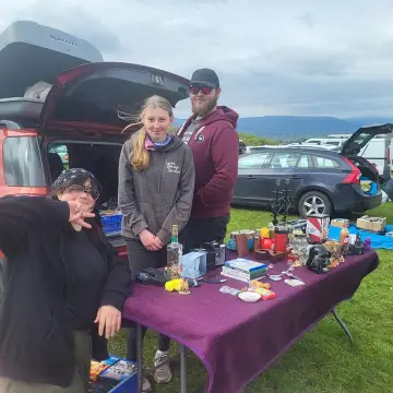 Image from Jayne's Baby Bank (Main Historical Profile), 21 Apr 2024: We have had a good day fundraising! Pontypool team made £42.50 and we made £62.52 ! We met some new friends who also donated what they didn'