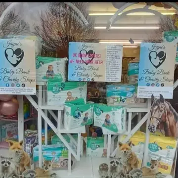 Image from Jayne's Baby Bank (Main Historical Profile), 16 Feb 2024: RISCA ROO shop window!