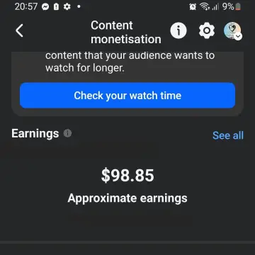 Image from Jayne's Baby Bank (main page), 30 Aug 2025: Checking our monetization from FB - I don't know what's funnier - earning $98 from that old hag, Hayley Thomas bitchy comments or $2 dollars