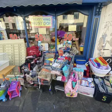 Image from Jayne's Baby Bank (main page), 29 Sep 2025: Pop into our shops today guys 75% off most items , extra 10% off if you are an over 60s, plus if you are a good customer/donator I've told t