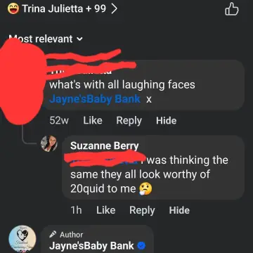 Photo from Jayne's Baby Bank (main page), 3 Jun 2025: I look back on some of these nasty, narcissistic comments and think... When you are running a 6 figure business with no business plans, out 