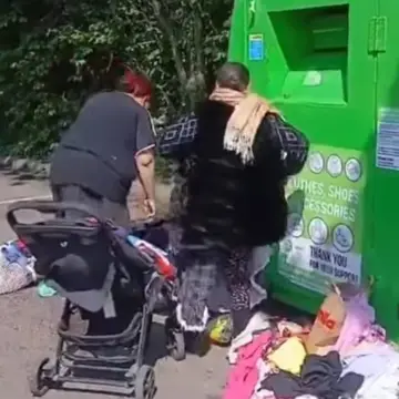 Image from Jayne's Baby Bank (main page), 12 Aug 2025: We are getting a few people from hostels and surrounding areas saying they can collect donations on our behalf. THEY ARE NOT AUTHORISED TOO.