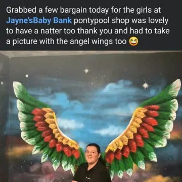 Photo from Jayne's Baby Bank (main page), 11 Feb 2025: Found this lovely review while I was looking for a photo of one of our selfie walls ♻️❤️🤩🍼🌏