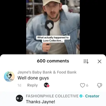 Image from Jayne's Baby Bank (main page), 15 Oct 2025: Never be ashamed to fail. Failing allows you to grow. We have failed and picked ourselves back up many times in the last 5 years. Keep going
