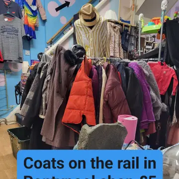 Photo from Jayne's Baby Bank (main page), 22 Nov 2024: We have has loads of donations guys amd waiting on more to be dropped off so we are starting our new year's sale NOW! 😀