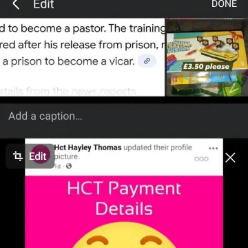 Image from Jayne's Baby Bank (Main Historical Profile), 3 Jan 2026: Hayley Thomas Hct charity having the cheek to call us scammers when she has claimed full pip and mobility for herself, full pip / dla /tax c