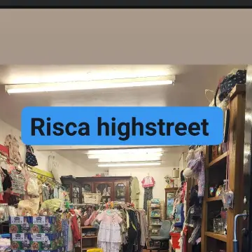 Image from Jayne's Baby Bank (main page), 17 Aug 2025: Risca Roo open Monday Wednesdays Thursday Friday 68 Tredegar Street with 🌈 rainbow gate