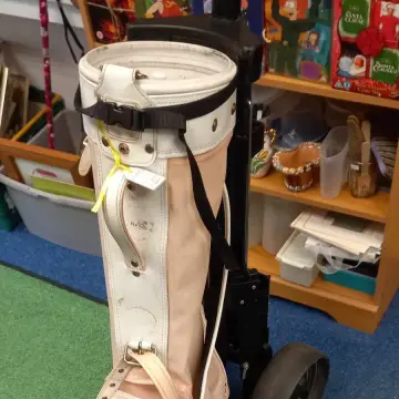 Image from Jayne's Baby Bank (Main Historical Profile), 13 May 2024: Adidas women's golf bag and caddy £20 please BLACKWOOD SHOP
