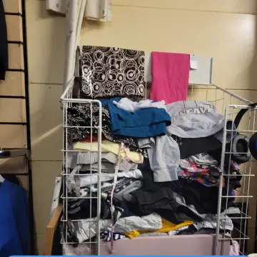 Image from Jayne's Baby Bank (main page), 7 Sep 2024: When you hit a certain age in life and the best Saturday night out is in a charity shop! ♻️🍼🌎❤️ Pontly pool open tomorrow am.