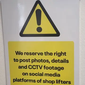 Photo from Jayne's Baby Bank (main page), 2 Feb 2025: Dan's put up some more cctv in our shops today-reminder to EVERYONE WE HAVE CCTV RECORDING WITH AUDIO. There are signs up in the shops and d