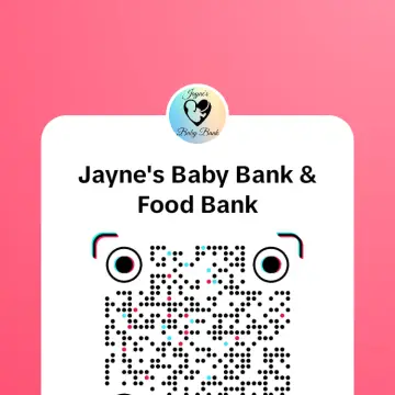 Image from Jayne's Baby Bank (main page), 1 Aug 2024: Follow us on tic tok guys for unseen videos that are not on fb