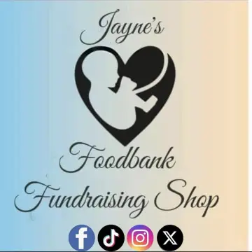 Image from Jayne's Baby Bank (Main Historical Profile), 3 Feb 2024: Thank you Jamieleigh Oliver for tidying up our logo!