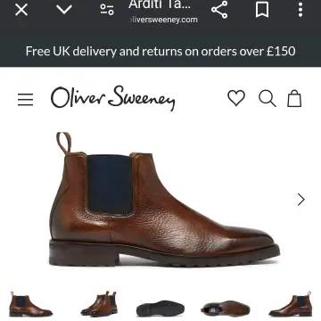 Photo from Jayne's Baby Bank (main page), 23 Apr 2025: Oliver Sweeny Boots rrp £200- £359 3 1/2 on base ? Men's sizes £120 please
