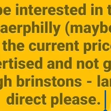 Image from Jayne's Baby Bank (main page), 31 Aug 2025: Maybe for the right price as a secondary shop in Caerphilly because it needs a lot of work inside and out. For a furniture shop