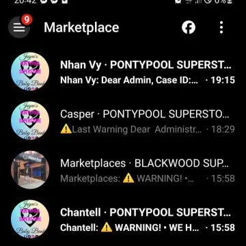 Photo from Jayne's Baby Bank (main page), 6 Feb 2025: How sad are these two registered charities lives hct and cvw that they sit at home behind fake accounts pretending to be FB markplace admins