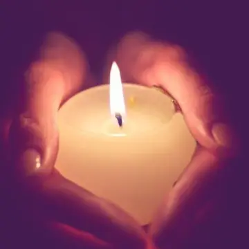 Image from Jayne's Baby Bank (main page), 15 Oct 2025: Wave of light Baby loss awareness