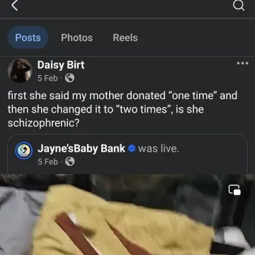 Image from Jayne's Baby Bank STALKERS & HATERS Exposed