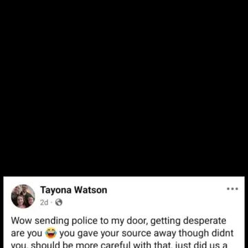 Image from Jayne's Baby Bank STALKERS & HATERS Exposed