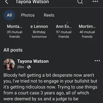 Image from Jayne's Baby Bank STALKERS & HATERS Exposed