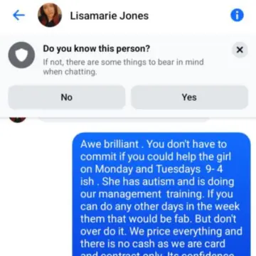 Image from Jayne's Baby Bank STALKERS & HATERS Exposed