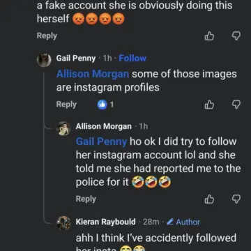Photo from Jayne's Baby Bank STALKERS & HATERS Exposed, 13 Feb 2026: Well done Alison and Keiron for telling the truth and owning up to stalking me on social media 👏👏👏👏👏. Give them a clap guys they owned up. 👏