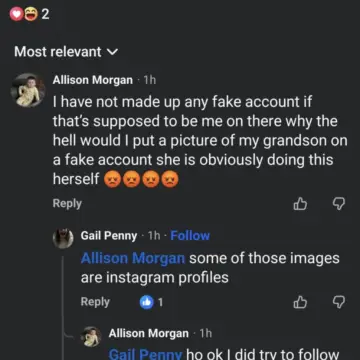 Image from Jayne's Baby Bank STALKERS & HATERS Exposed: Well done Alison and Keiron for telling the truth and owning up to stalking me on social media 👏👏👏👏👏. Give them a clap guys they owned up. 👏