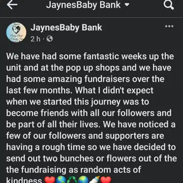 Photo from Jayne's Mother & Baby Bank, Food Bank & Charity Shop