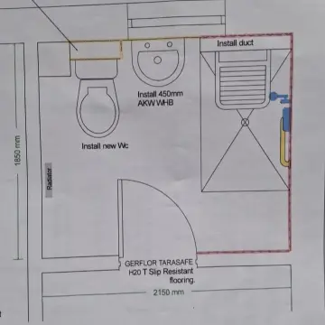 Image from Jaynesbabybank Registered - cic, 6 Jul 2026: Thank you to the haters for complaining to the council about my living conditions. I'm have a full bathroom /wet room refurb 👍