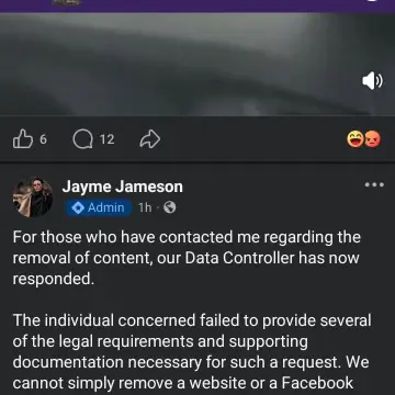 Image from Jaynesbabybank Registered - cic: Your the one who controls the malicious page you lying berk! Probably the police or the BBC telling you to eff off. BBC are happy to work wi